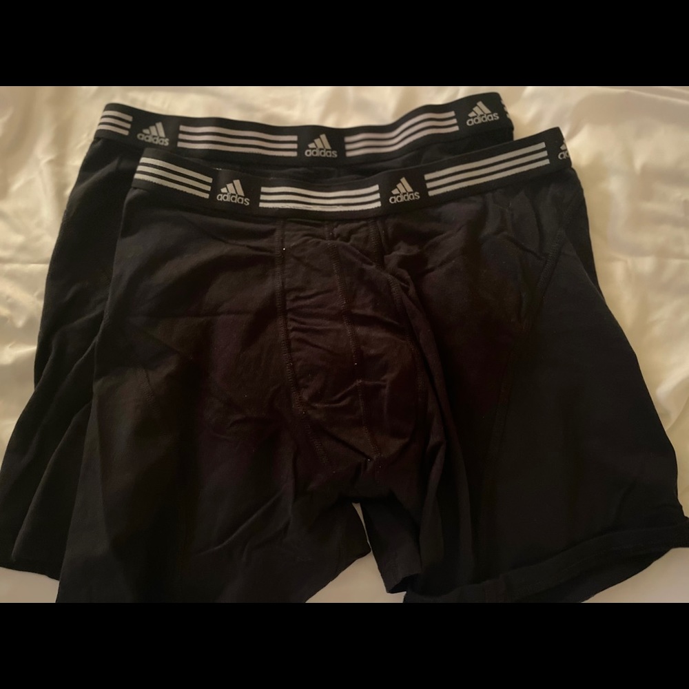2 pairs of Adidas boxer briefs.  New without tags